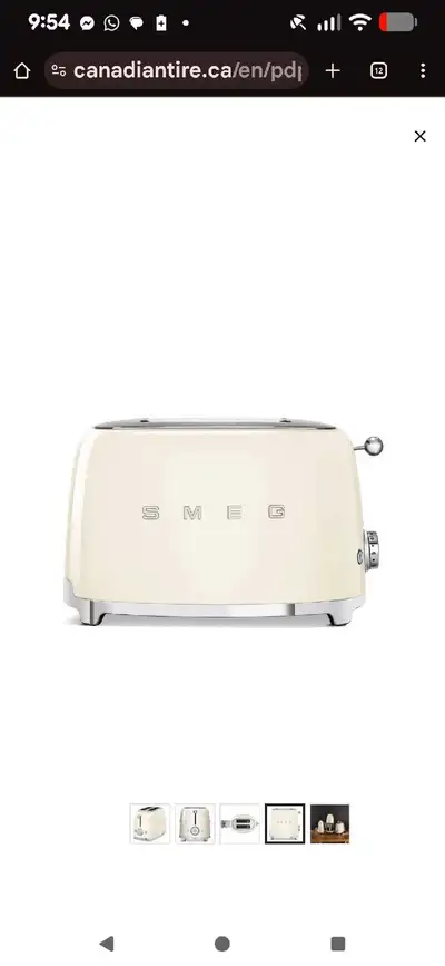 Smeg Toaster, View more