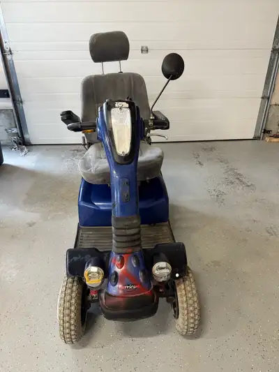 Used Hurricane Mobility Scooter – Salvageable / For Repair Selling as-is If you're seeing this ad, t...