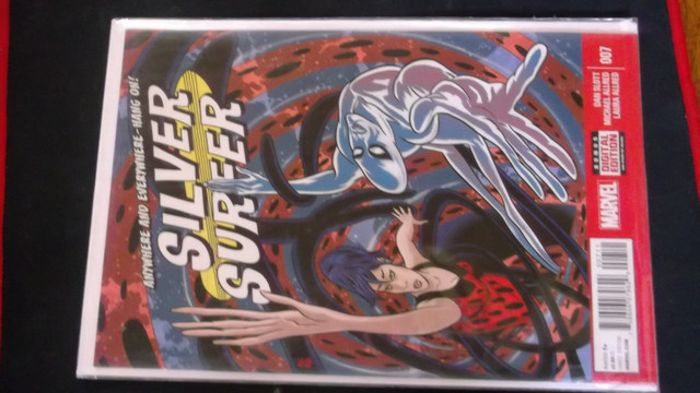 Silver Surfer 1-7 (2014 Series) Marvel Comic Book Lot Set in Comics & Graphic Novels in Owen Sound