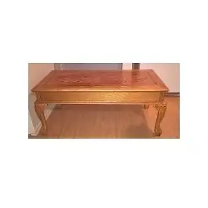 Wooden Ball and Claw Feet Coffee Table, View more