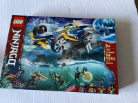 Lego Ninjago, set 71752 BNIB Ninja Sub Speeder 