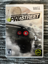 Need for Speed ProStreet - Nintendo Wii - Used, Great Condition