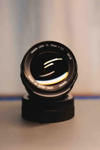 Canon FL/FD 55mm f/1.2 Vintage Lens, View more