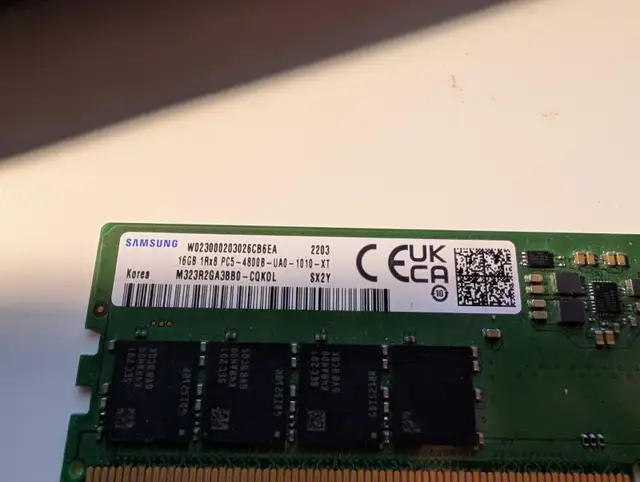 DDR5 16GB RAM M323R2GA3BB0 COKOL in Desktop Computers in Oshawa / Durham Region - Image 2