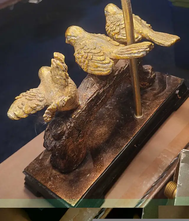 Lamp, Three Bird Brass & wood, working in Indoor Lighting & Fans in Mississauga / Peel Region - Image 10