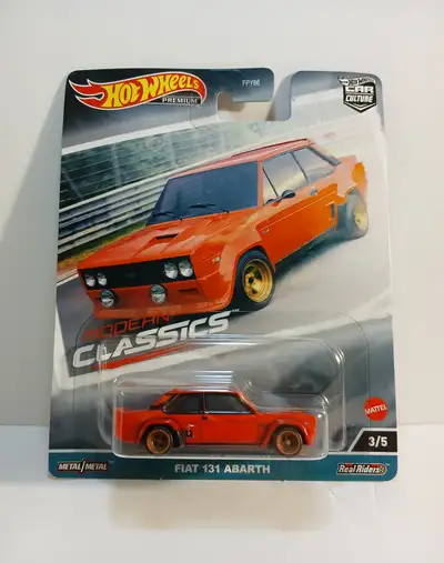 Fiat 131 Abarth 2023 Hot Wheels Premium Car Culture Modern Classics 3/5 1:64 Scale $8