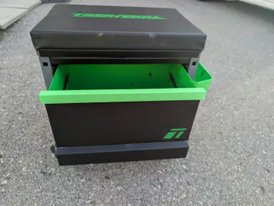 TrekTerra toolbox shop stool, View more
