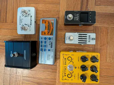 Bass/Guitar Pedal Bundle – $200 for All or Individual Sale, View more