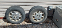 2x P235/60R16 Tires on Mercedes alloy rims 