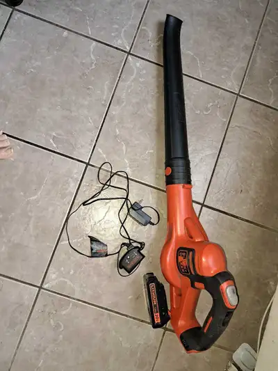"Power boost 150 miles per hour blowing speed battery and charger included. Great condition works ve...