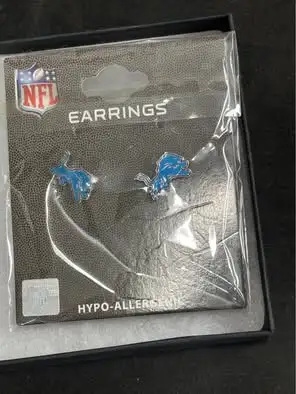 NFL Detroit Lions Earrings , View more