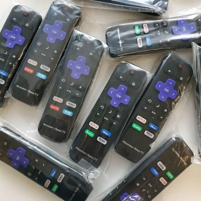 Hisense Roku Tv Remote Control Sharp Insignia TCL RCA SANYO in Other in Ottawa - Image 2