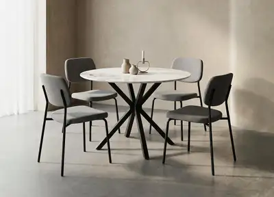 dining set 4 seater | dining table and chairs | 5pc dining set, View more