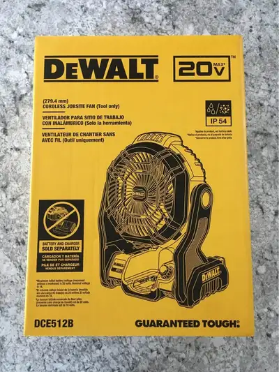 New Dewalt 20V Max Fan, View more