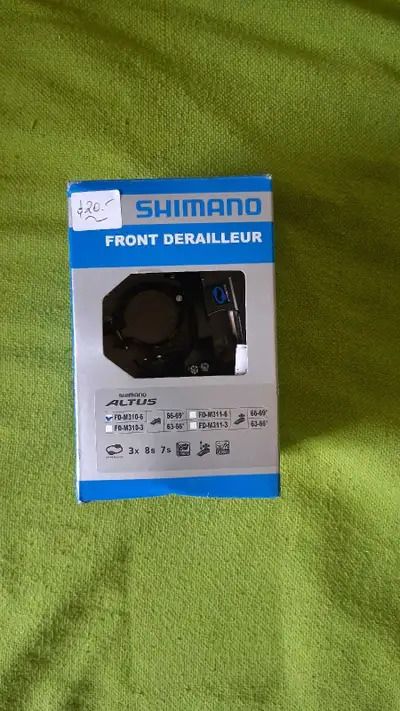 Shimano Altus Front Derailleur, View more