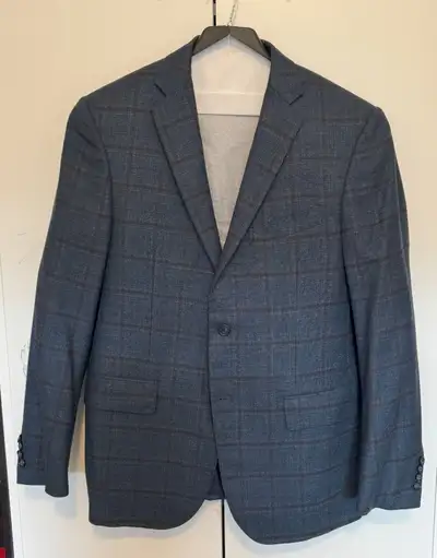 Corneliani Blue Wool & Silk Sport Jacket Coat Blazer Altered, View more
