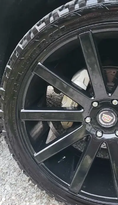 24x10 6x139.7 DUB SHOT CALLA rims with 305/35r24 VENOM trail hunter ATS Tires new last summer, appro...