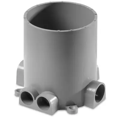 Steel City 68-P Non-Metallic Flush Service Floor Box, View more