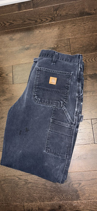 Carhartt black carpenter jeans 
