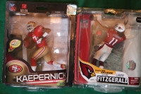 Colin Kaepernick, S.F. 49ers, Larry Fitzgerald,Arizona Cardinals