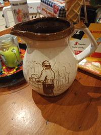 Vintage HAB Crocks pitcher, 4 liter