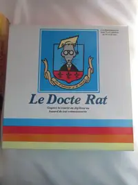 1986 LE DOCTE RAT JEU D'HUMOUR ET DE HASARD