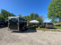6x12 enclosed cargo/camper trailer