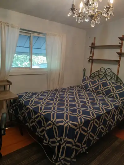 Furnished room, shared bathroom/shower. Shared kitchen. In a family home. Laundry available. Wifi in...