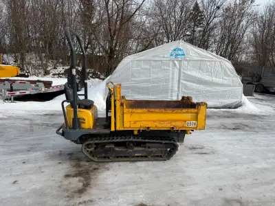 Yanmar C12R – Mini dumper à chenilles 1.1 tonne COMPACT | ROBUSTE | PRÊT À TRAVAILLER À vendre mini...