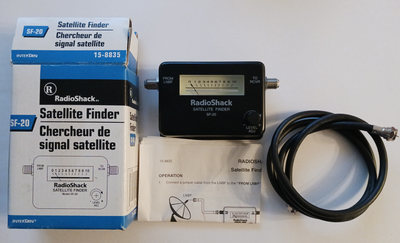 RadioShack (15-8835) SF-20 Pocket Sized Satellite Signal Finder, View more