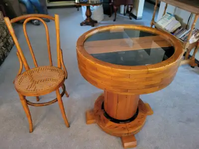 Unique Antique - Millwheel Table/Stand, View more