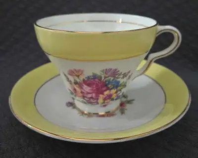 Taylor & Kent Bone China Tea Cup & Saucer, View more