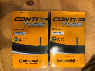 $10 for a pair of brand new 27.5x1.75 to2.5 inner tubes. Pickup in NW after work hours or downtown d...