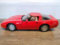 1:18 Diecast Maisto 1996 Corvette C4 Targa Removable Top Red NB