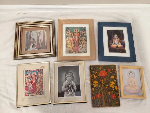 Small Indian Wall Art Pictures - $5 for all in Arts & Collectibles in Edmonton - Image 2