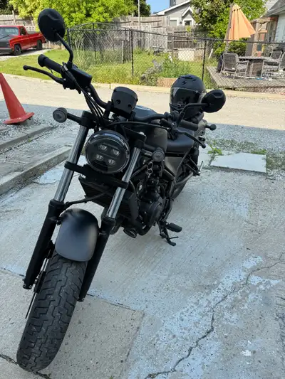2022 Honda Rebel 11K mileage. No mods all factory stock Can add some gear for additional price
