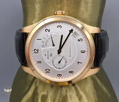 The Zenith Elite Captain Ref. 18.2120.685/01.C498 is a distinguished example of classical Swiss watc...