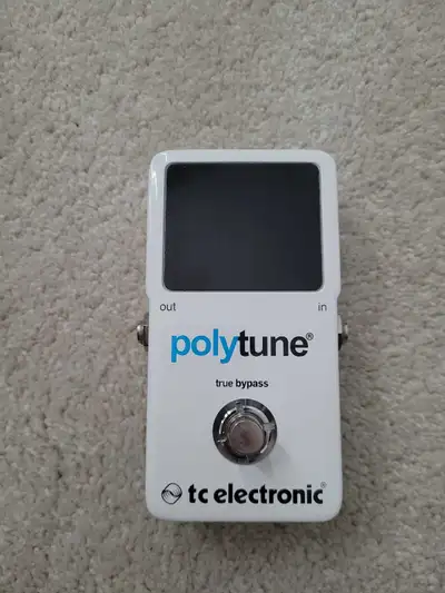 TC Electronic Polytune Guitar Tuner Pedal, View more