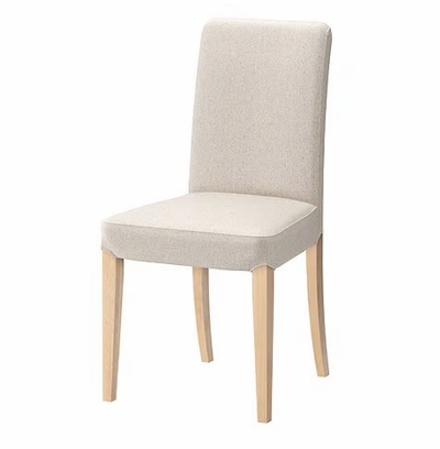 4 - Kitchen Table chairs with covers; IKEA, View more