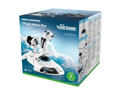 Control the skies and get the drop on your opponents with this Thrustmaster MS Flight Simulator stic...