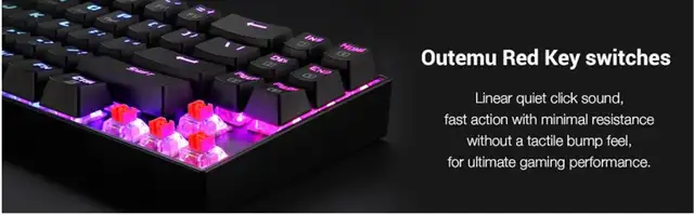 Redragon K599 Wired/Wireless Mechanical Gaming Keyboar (loved) in Mice, Keyboards & Webcams in Cambridge - Image 4