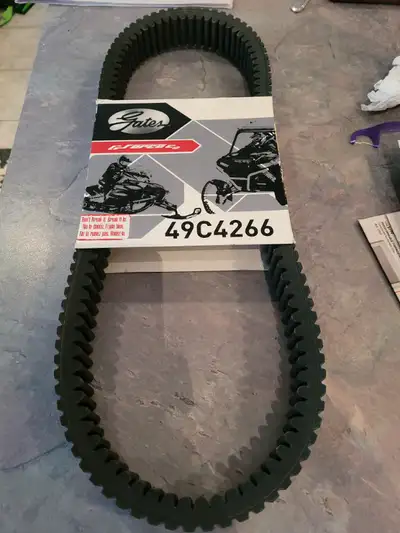 New Gates 49C4266 belt fits most Ski-Doo e-tecs