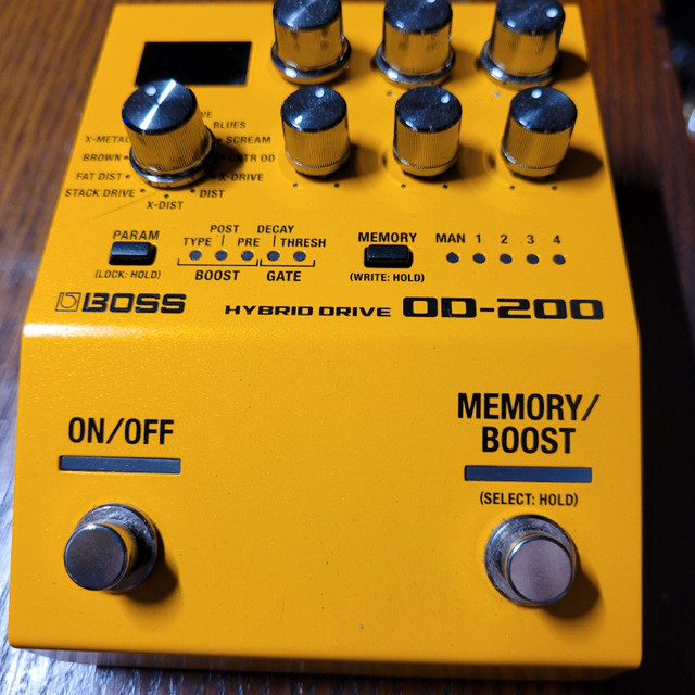 Boss OD-200 mint condition | Amps & Pedals | Hamilton | Kijiji