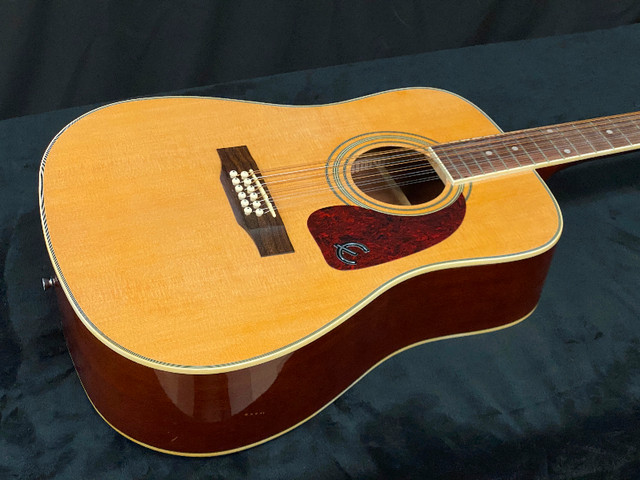 Epiphone DR-212 Songmaker 12-String Acoustic Guitar - Natural- in Guitars in Mississauga / Peel Region - Image 3