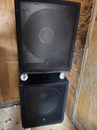 Yorkville YX18SC Sub Woofers