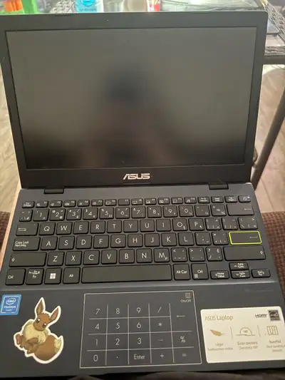 Laptop ASUS 11.6 Pouces HD Intel N4020/BGA 4 Go RAM 64 Go eMMC Windows 11 Noir Comme neuf , il a été...