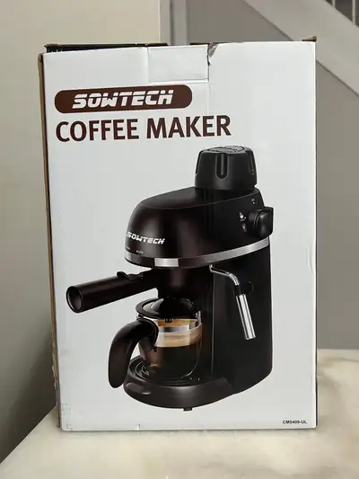 NEW MINI Coffee Machine Cappuccino Latte Maker, 3.5 Bar, View more