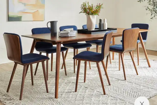 Dining table for 8 Walnut from Article.com in Dining Tables & Sets in City of Toronto - Image 2