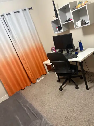 Looking for a professional male.. utilities and wifi are included.. Rent and damage deposit is 650$...
