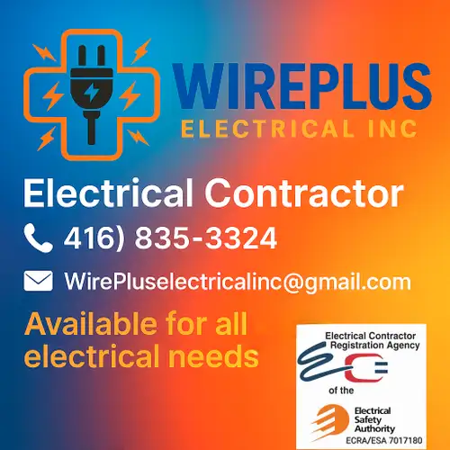 From fixing a faulty fixture to rewiring your entire home, WirePlus Electrical Inc is here for all y...